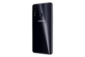 Refurbished Samsung Galaxy A20s (Black, 4GB RAM, 64GB Storage)